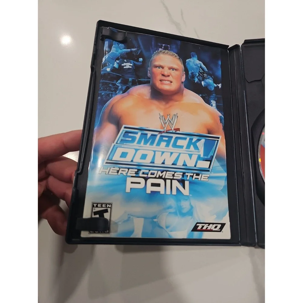 WWE SmackDown: Here Comes The Pain [PS2] Complete! Disc Not Working! ASIS